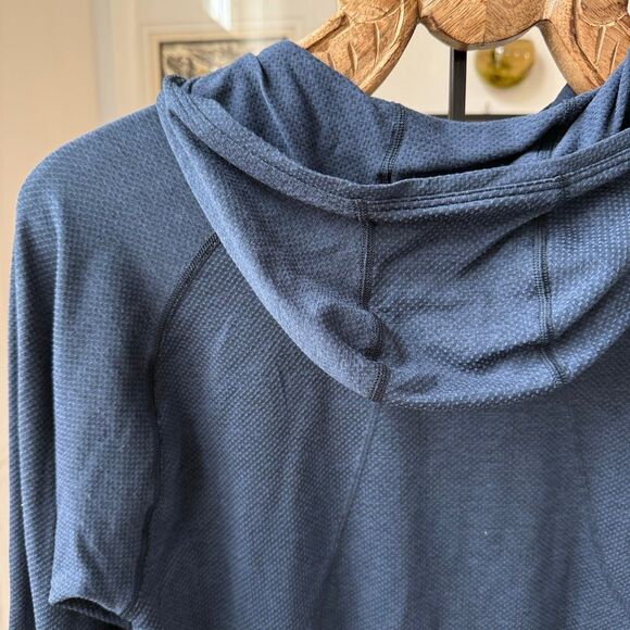 Lululemon Metal Vent Tech Hoodie Lightweight Blue $118 S - Picture 5 of 9
